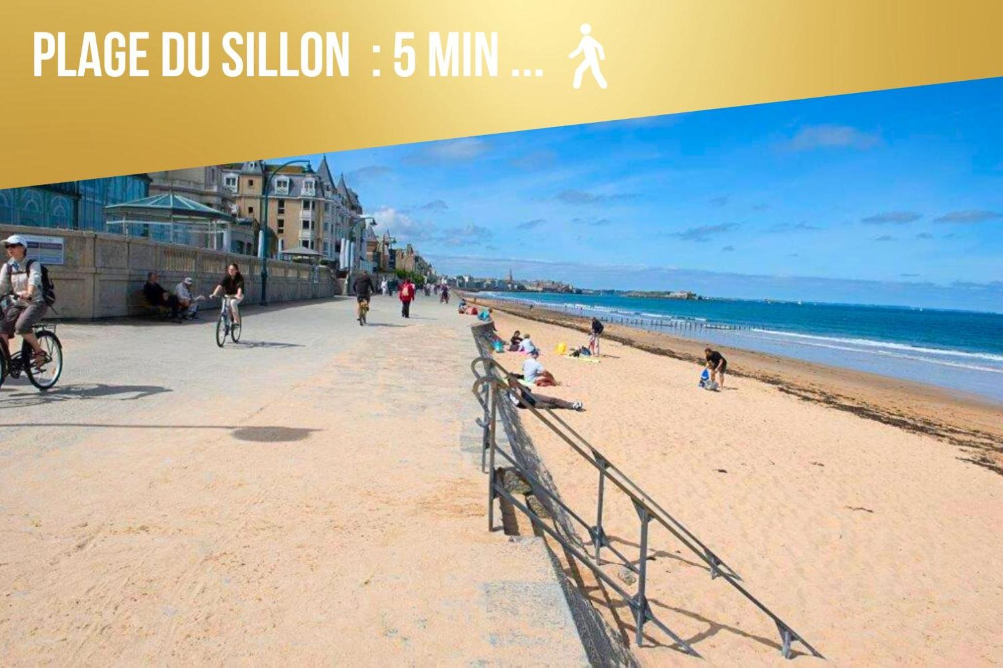 Layton - A 2 Min De La Plage, Du Sillon Et D'Intra Muros ! 圣马洛 外观 照片